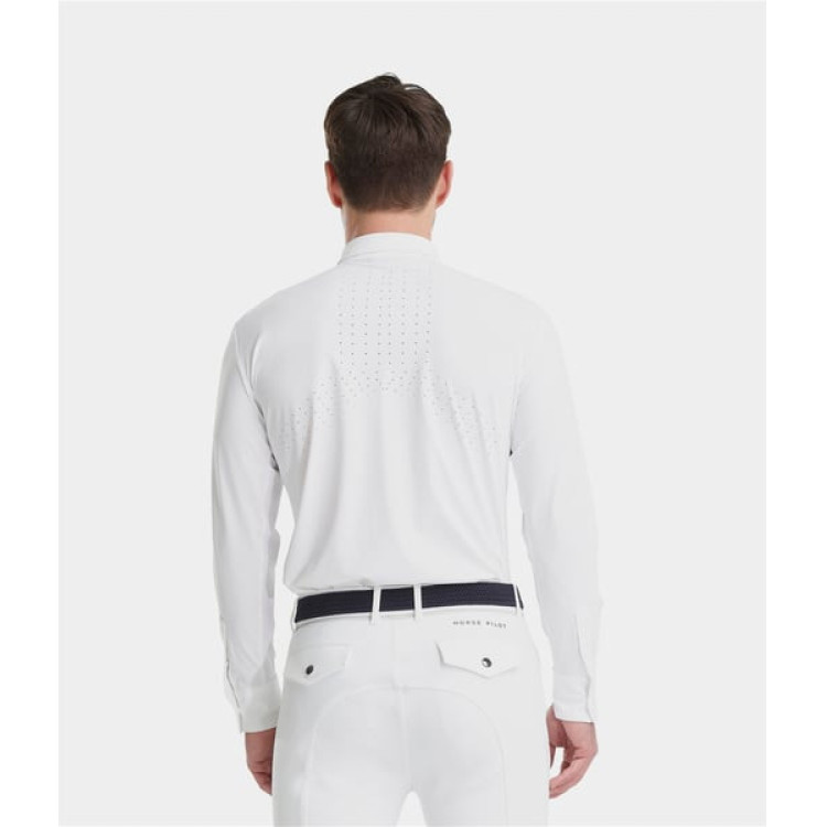 Camisa de concurso Aerolight de manga larga para hombre Horse Pilot Camisa de concurso Aerolight de manga larga para hombre Horse Pilot