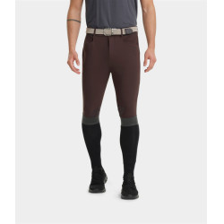 Pantalón X-Design Horse Pilot hombre Castaño Marrón
