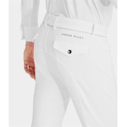 Pantalón X-Grip Horse Pilot hombre Blanco