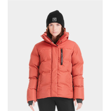 Parka Fahrenheit Horse Pilot mujer Terracota Naranja