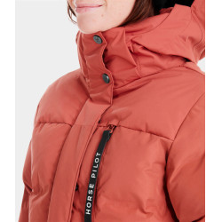 Parka Fahrenheit Horse Pilot mujer Terracota Naranja