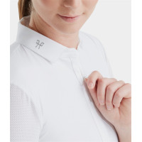 Polo Aeromesh de manga corta Horse Pilot mujer Blanco Polo Aeromesh de manga corta Horse Pilot mujer Blanco