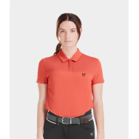 Polo Ariia Horse Pilot mujer Terracota Naranja Polo Ariia Horse Pilot mujer Terracota Naranja
