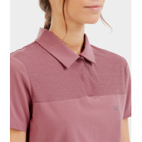 Polo Ariia Horse Pilot mujer Rosa oscuro