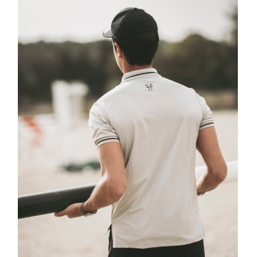 Polo Atlas Horse Pilot hombre Gris viento