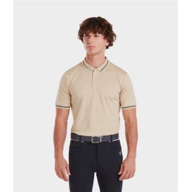 Polo Atlas Horse Pilot hombre Latté Marrón