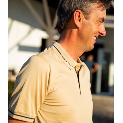 Polo Atlas Horse Pilot hombre Latté Marrón