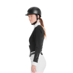 Polo de competición Monica Horse Pilot de manga larga para mujer