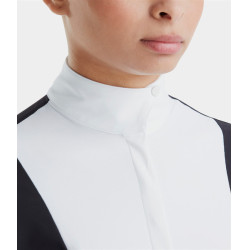 Polo de competición Monica Horse Pilot de manga larga para mujer Noche oscura Negro Polo de competición Monica Horse Pilot de manga larga para mujer Noche oscura Negro