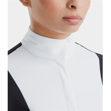 Polo de competición Monica Horse Pilot de manga larga para mujer Noche oscura Negro Polo de competición Monica Horse Pilot de manga larga para mujer Noche oscura Negro