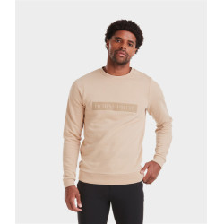 Sudadera Horse Pilot hombre Team Latté Marrón