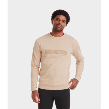Sudadera Horse Pilot hombre Team Latté Marrón