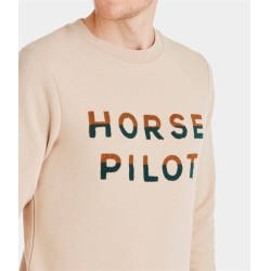 Sudadera Horse Pilot Team hombre Arena Amarillo