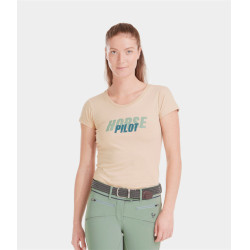 Camiseta Horse Pilot Team mujer