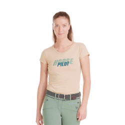 Camiseta Horse Pilot Team mujer