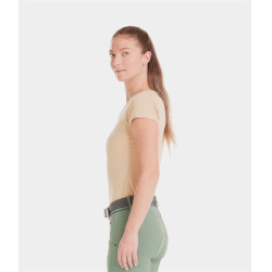 Camiseta Horse Pilot Team mujer Arena Amarillo Camiseta Horse Pilot Team mujer Arena Amarillo