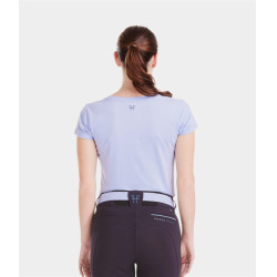 Camiseta Horse Pilot Team mujer Lavanda Violeta