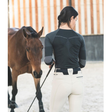 Camiseta Optimax Horse Pilot mujer Hierro Camiseta Optimax Horse Pilot mujer Hierro