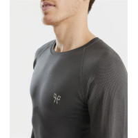 Camiseta Optimax Horse Pilot hombre Hierro Gris