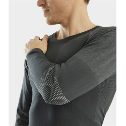 Camiseta Optimax Horse Pilot hombre Hierro Gris