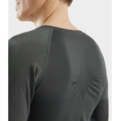 Camiseta Optimax Horse Pilot hombre Hierro Gris