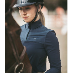 Camiseta Sunrise Horse Pilot mujer Marino Azul marino