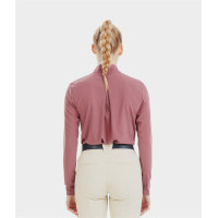 Camiseta Sunrise Horse Pilot mujer Rosa oscuro