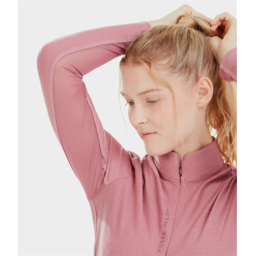 Camiseta Suntech Horse Pilot mujer Rosa mesa