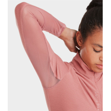 Camiseta Suntech Horse Pilot mujer Polvo de ladrillo Rosa Camiseta Suntech Horse Pilot mujer Polvo de ladrillo Rosa