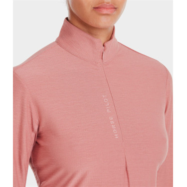 Camiseta Suntech Horse Pilot mujer Polvo de ladrillo Rosa Camiseta Suntech Horse Pilot mujer Polvo de ladrillo Rosa