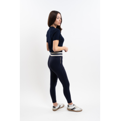Legging Volta Harcour Marino / lino Azul marino