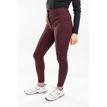 Pantalón de equitación Luce Harcour Berenjena Burdeos
