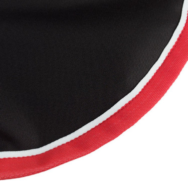 Manta riñonera Enduran Finn-Tack Pro con forro polar Negro / rojo