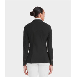 Chaqueta de concurso Aeromade Horse Pilot mujer Negro logo plateado Chaqueta de concurso Aeromade Horse Pilot mujer Negro logo plateado