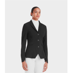 Chaqueta de concurso Aeromade Horse Pilot mujer Negro logo negro