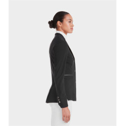Chaqueta de concurso Aeromade Horse Pilot mujer Negro logo negro