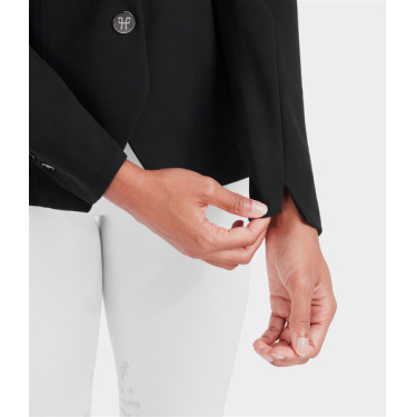 Chaqueta de concurso Aeromade Horse Pilot mujer Negro logo negro