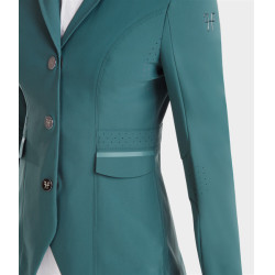 Chaqueta de concurso Aeromade Horse Pilot mujer Logotipo verde bálsamo