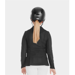 Chaqueta de concurso Aeromade Horse Pilot niña Negro