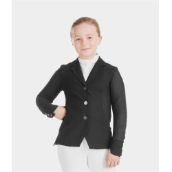 Chaqueta de concurso Aeromade Horse Pilot niña Negro