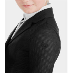 Chaqueta de concurso Aeromade Horse Pilot niña Negro