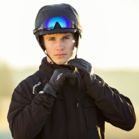 Guantes para driver Finn-Tack con termolite Negro