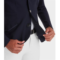 Chaqueta de concurso Aeromade Horse Pilot hombre Logotipo Dark Night plata Chaqueta de concurso Aeromade Horse Pilot hombre Logotipo Dark Night plata