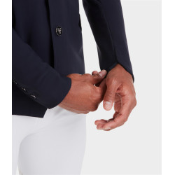 Chaqueta de concurso Aeromade Horse Pilot hombre Logotipo Dark Night plata Chaqueta de concurso Aeromade Horse Pilot hombre Logotipo Dark Night plata