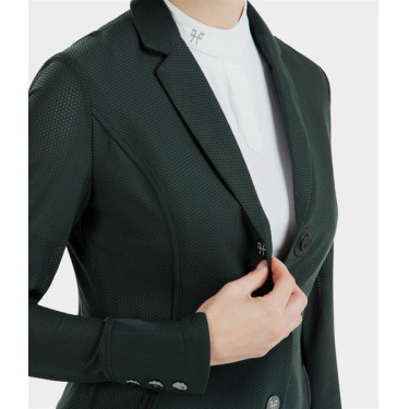 Chaqueta de concurso Aeromesh Horse Pilot mujer Verde oscuro