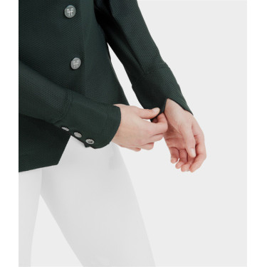 Chaqueta de concurso Aeromesh Horse Pilot mujer Verde oscuro