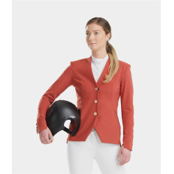 Chaqueta de concurso Aerotech Horse Pilot mujer Terracota