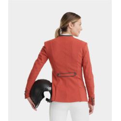 Chaqueta de concurso Aerotech Horse Pilot mujer Terracota Naranja