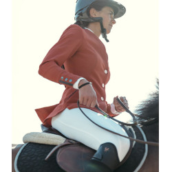Chaqueta de concurso Aerotech Horse Pilot mujer Terracota Naranja