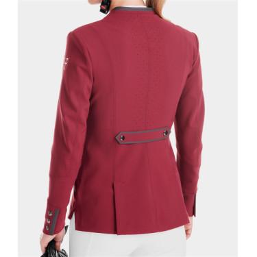 Chaqueta de concurso Aerotech Horse Pilot mujer Rojo oscuro